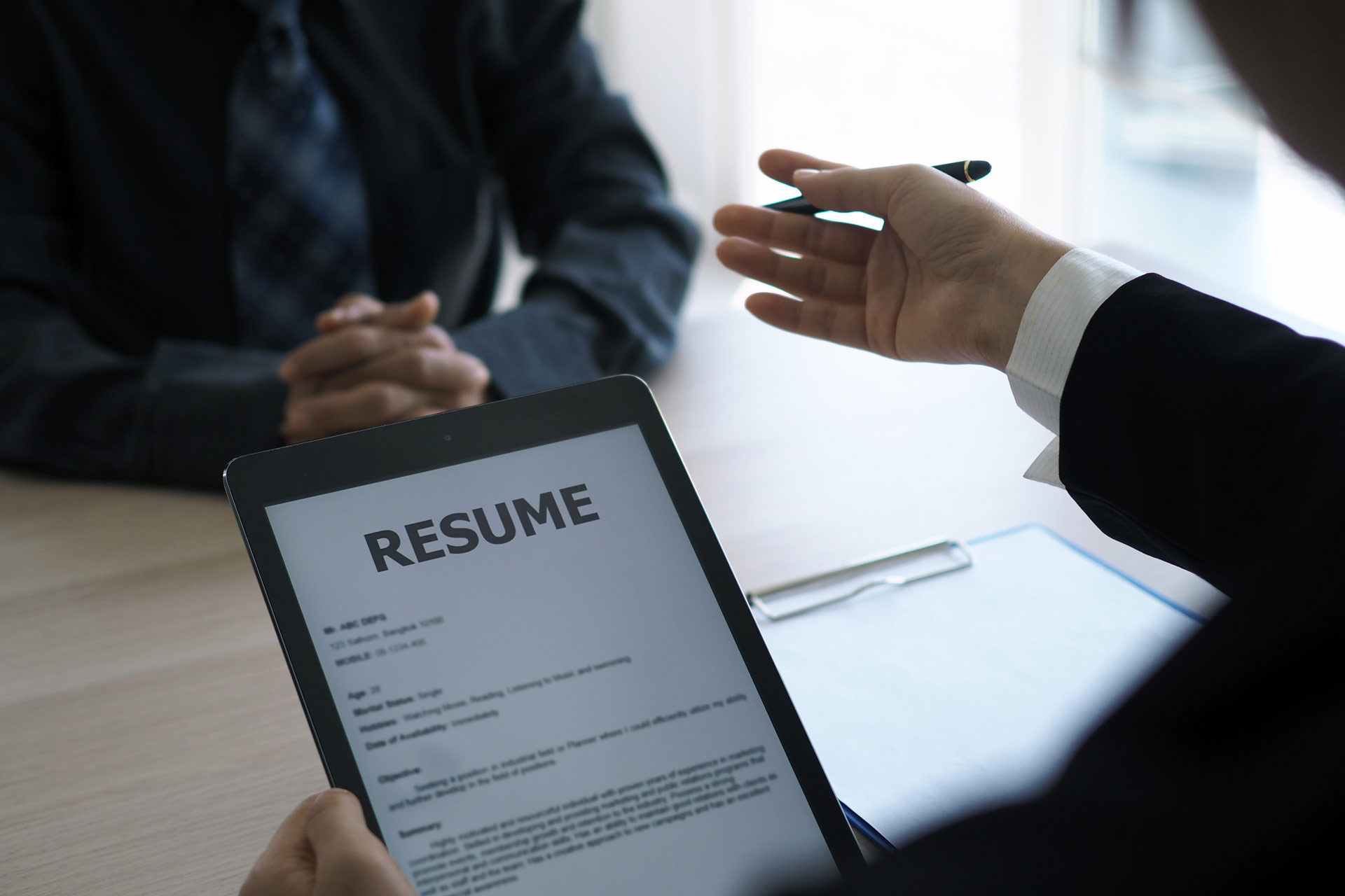 Resume screening and Recruitment services